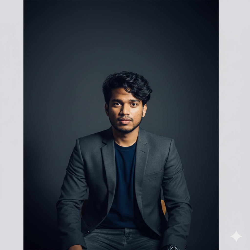 Cinematic Business Profile Photo Prompt (Plain Studio Background – Image to Image)