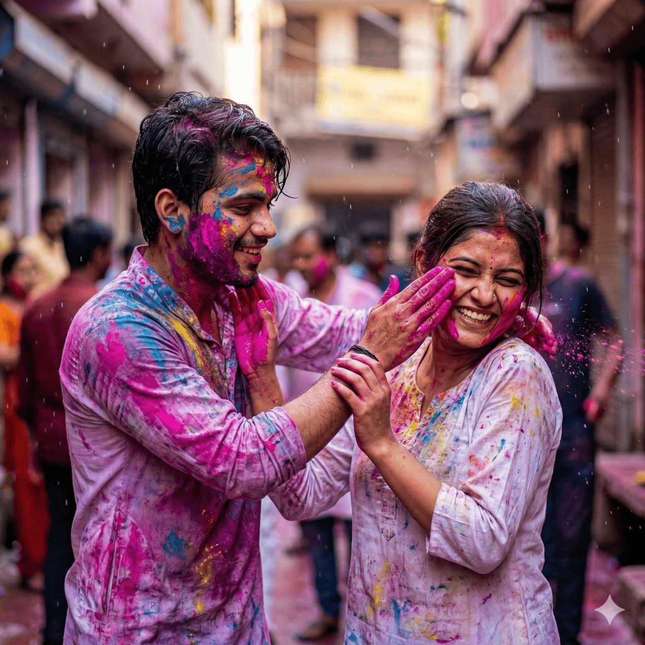 The Holi "Bhoot" Attack: Catching My Girlfriend in the Ultimate Color Prank