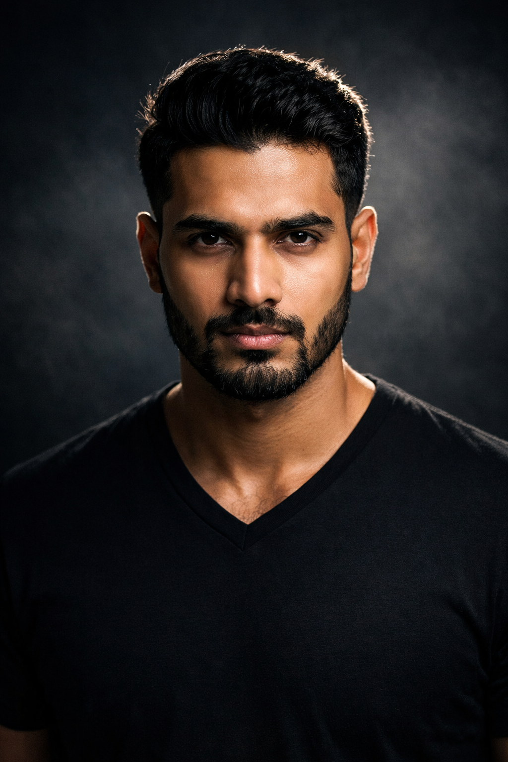 The Resolute Gaze | Professional Studio Portrait